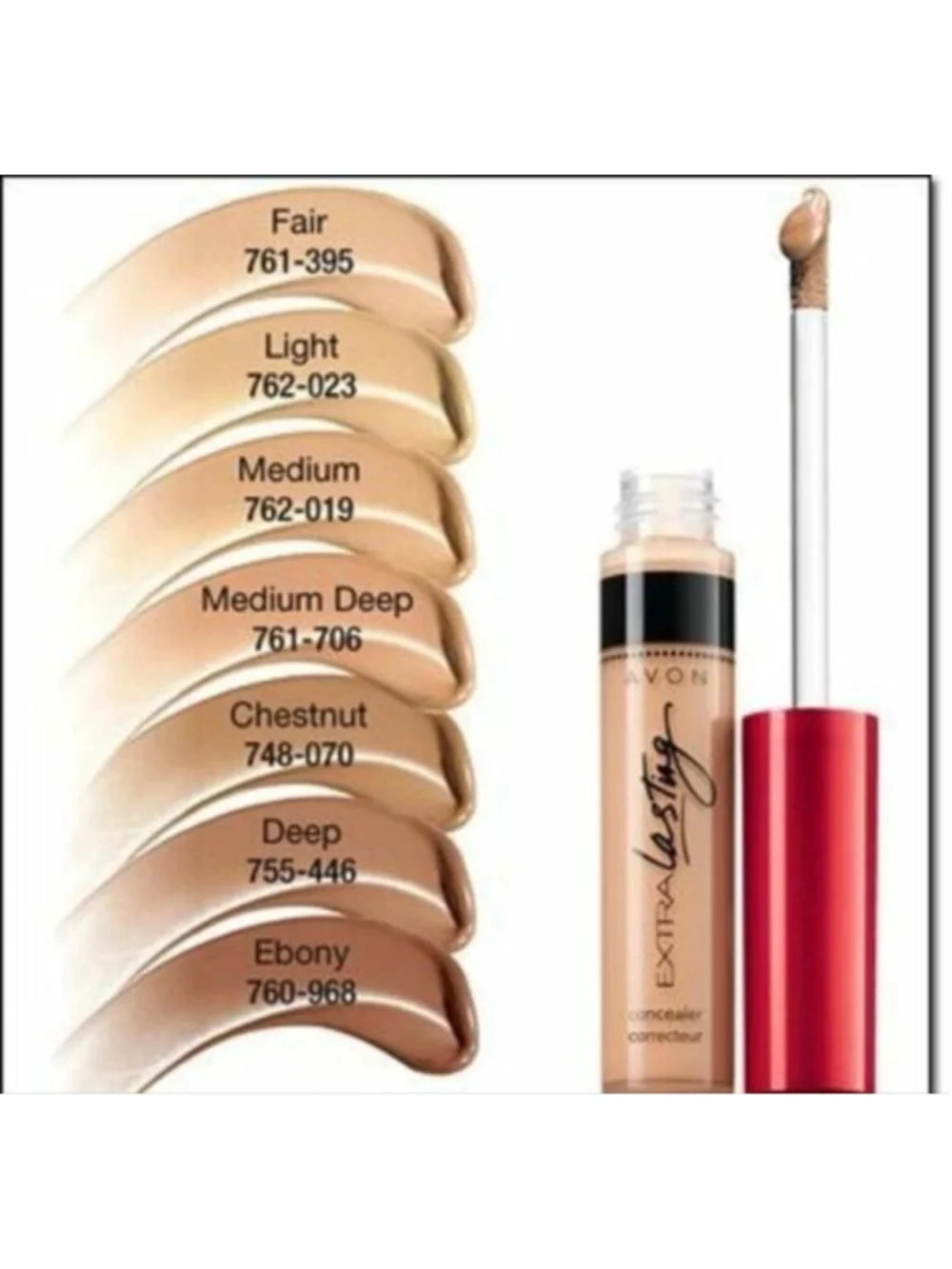 NEW AVON EXTRA LASTING CONCEALER Medium P208 DISCONTINUED New Sealed
